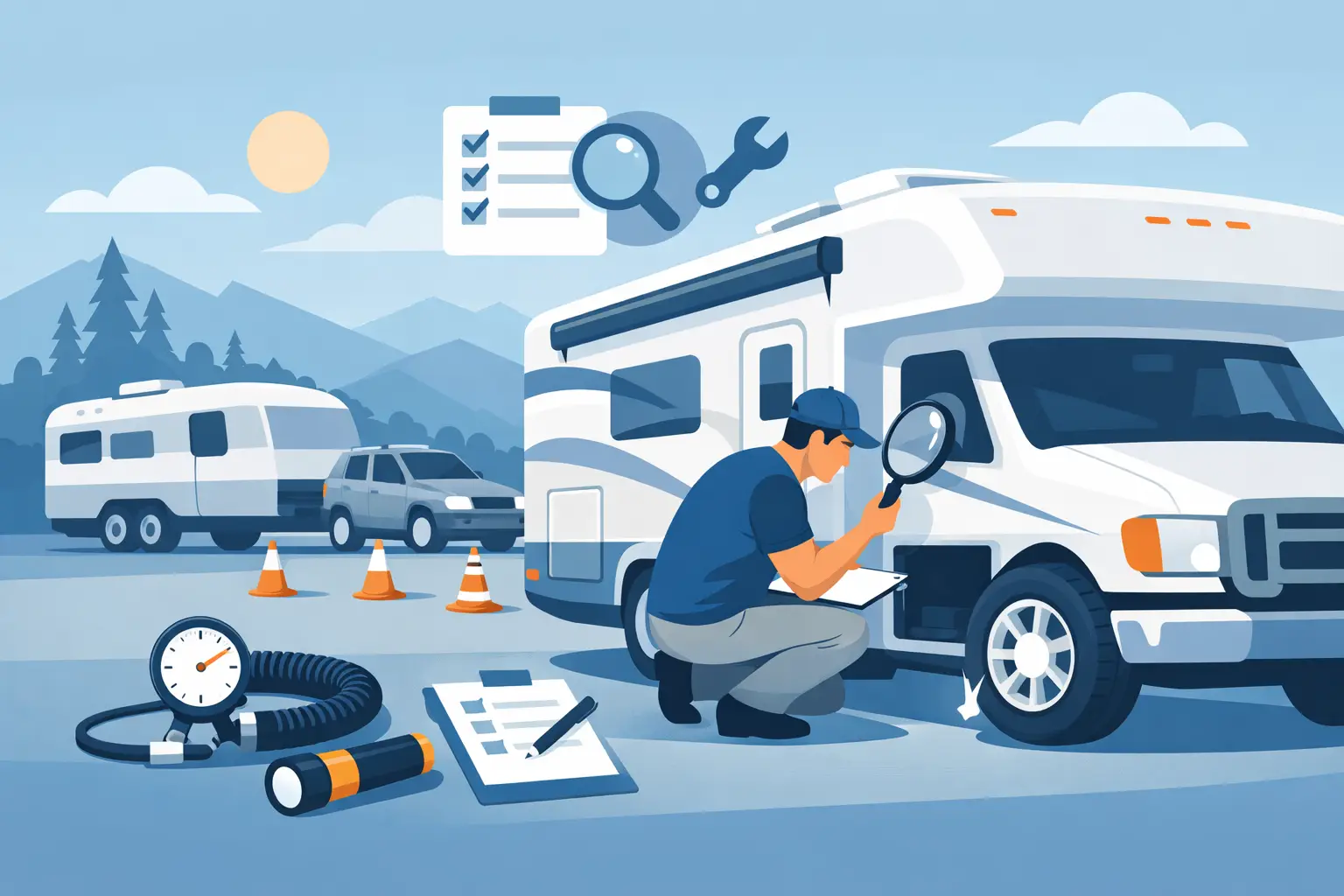 RV Pre-Trip Inspection Before You Pull Out